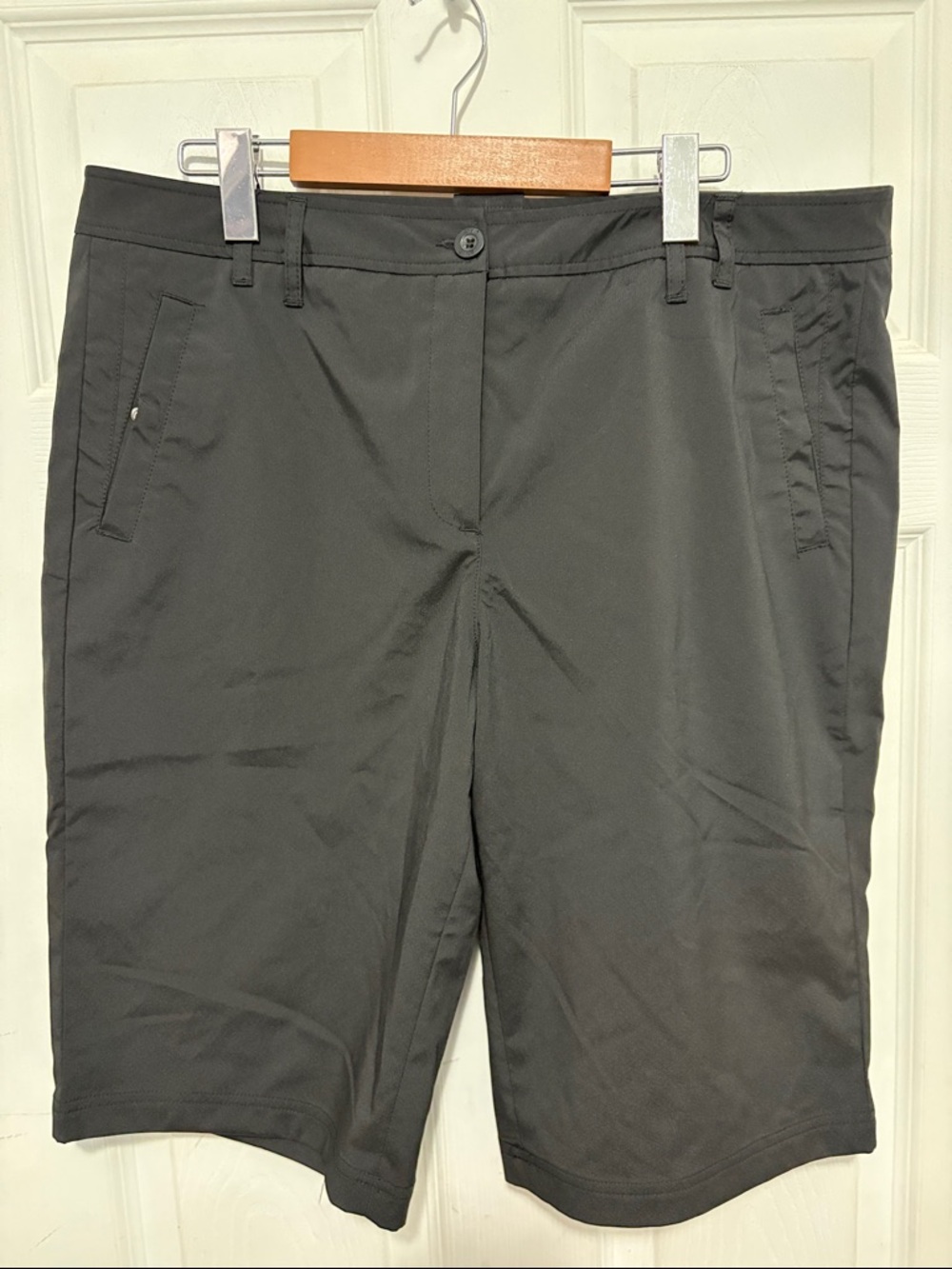NVO by Lanctôt Black Golf Shorts